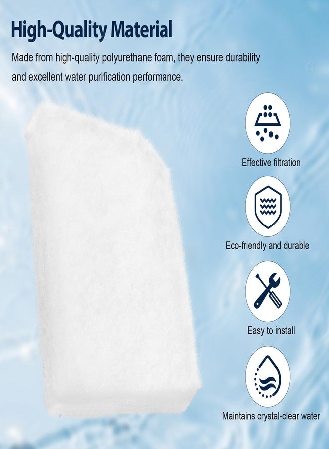 IFERLA 12 Pack Fine Filter Water Polishing Pads Compatible with Fluval Quick-Clear, Mechanical Filter Media for Aquariums Tank Filter, Fit 307/407 and 306/406 Canister Filters, A244A1 - Image 4